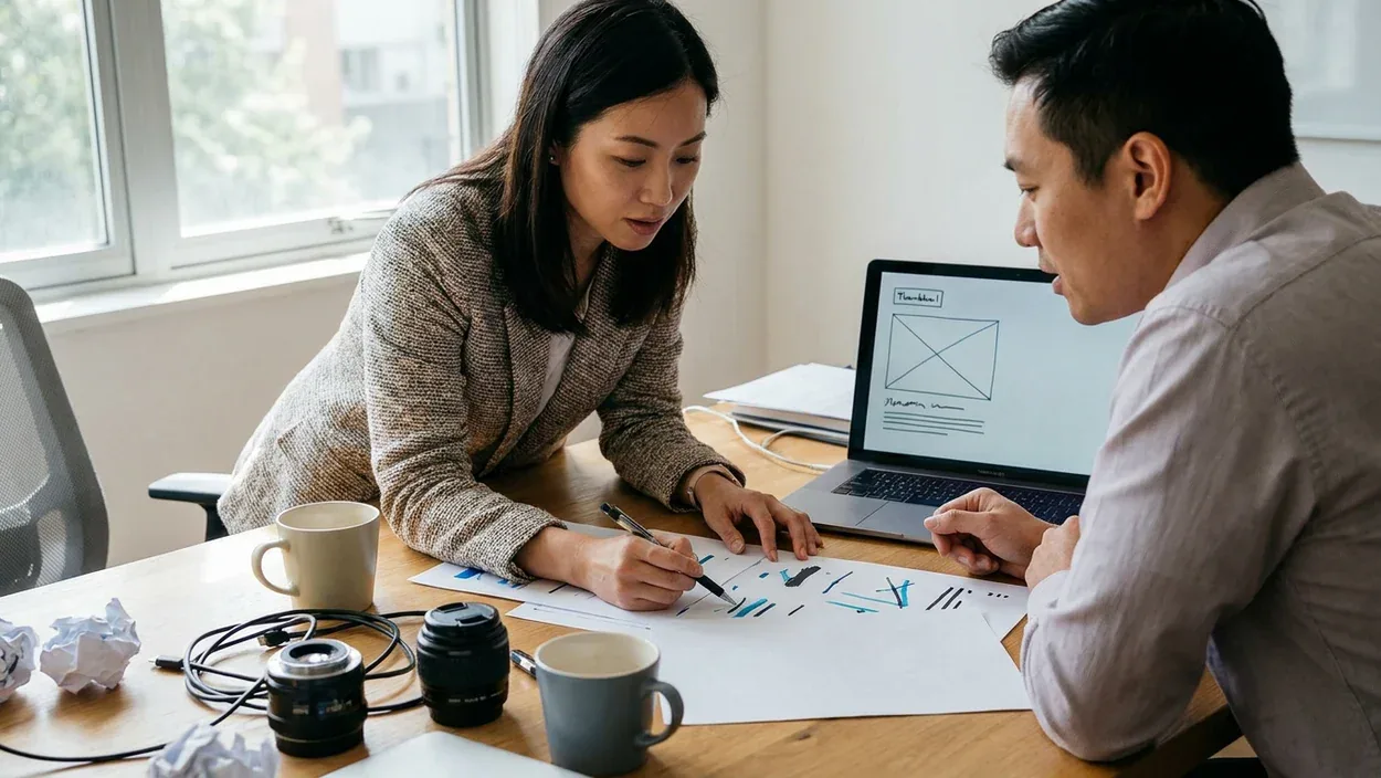 Reviewing a marketing scope before a first consultation